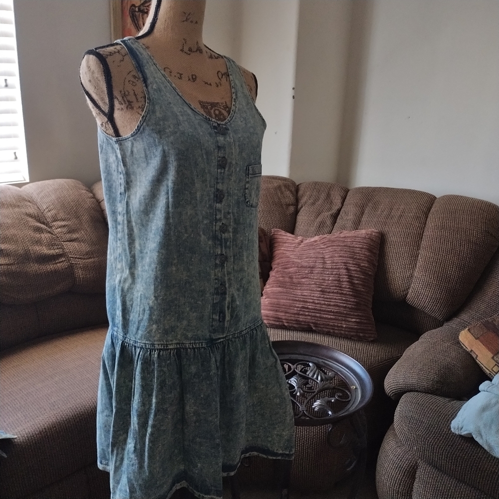 Times Up Le Temps denim dress - Picture 3 of 9